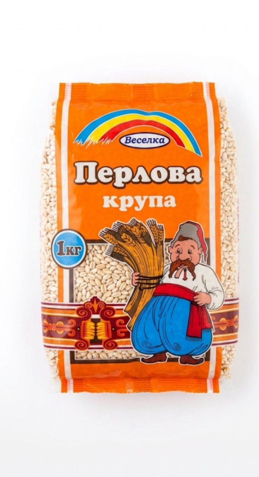 Крупа ячмінна перлова ТМ "ВЕСЕЛКА" 1кг